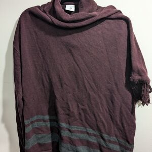 CAbi #3002 Port Fringe Wrap Sweater